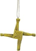 Miniatyrbild 1 av 2: Dekorativt objekt Abbey gift - 56303T - Dekoration i form av Korset av St. Brigid 8,3 x 8,3 cm