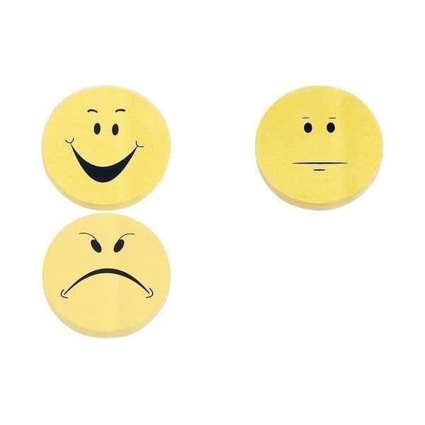 positiva smilies betygssymboler, runda