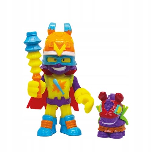 Super Things Zings Sæt SLIDER + 2 Figurer + KAZOOM KID SMASH CRASH