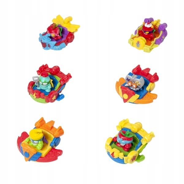 Super Things Zings Set SLIDER + 2 Figurer + KAZOOM KID SMASH CRASH