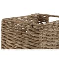 Miniatyrbild 3 av 3: Korg - set Home ESPRIT Naturell Metall Naturliga fibrer 36 x 28 x 21 cm (2 Delar)
