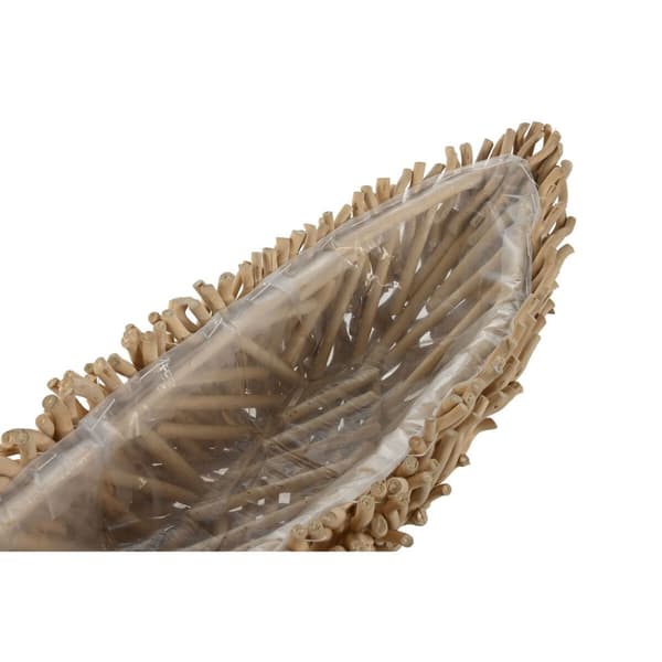 Pöytäkoriste Home ESPRIT Vaaleanruskea Kaupunki 86 x 25 x 17 cm
