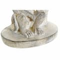 Miniatyrbild 2 av 3: Prydnadsfigur DKD Home Decor 8424001749805 15 x 12 x 29 cm Vit Harts Apa Tropiskt Avskalad