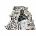 Miniatyrbild 2 av 2: Väggdekoration DKD Home Decor Blå Röd Gyllene Buddha Orientalisk 19 x 3,1 x 26,5 cm (3 Delar)