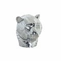 Miniatyrbild 1 av 2: Prydnadsfigur DKD Home Decor Silvrig Leopard Harts (31 x 27 x 32 cm)