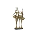 Miniatyrbild 1 av 3: Prydnadsfigur DKD Home Decor 25 x 9,8 x 44,5 cm Svart Gyllene Balettdansare Romantisk