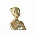 Miniatyrbild 3 av 3: Prydnadsfigur DKD Home Decor Ballerina Gyllene Harts Mörkgrå (21,5 x 23 x 32 cm)