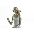 Miniatyrbild 3 av 3: Prydnadsfigur DKD Home Decor Blå Gyllene Kvinna 13 x 8,5 x 17,5 cm
