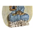 Miniatyrbild 2 av 3: Prydnadsfigur DKD Home Decor Blå Röd Orange Gyllene Buddha Orientalisk 15,5 x 5 x 20,7 cm (3 antal)