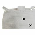 Miniatyrbild 2 av 4: Korgset DKD Home Decor Vit Barn Djur 35 x 35 x 49 cm (2 antal)
