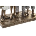Miniatyrbild 2 av 3: Prydnadsfigur DKD Home Decor 24 x 11,5 x 34 cm Multicolour Familj (2 antal)