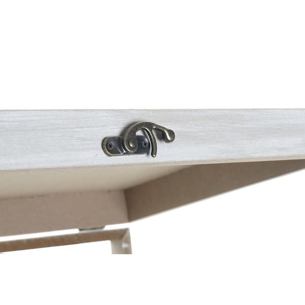Dekorationslåda DKD Home Decor Gul Beige Rosa Trä MDF Virágok Vas Räknare (2 antal)