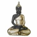 Miniatyrbild 1 av 3: Prydnadsfigur DKD Home Decor Gyllene Buddha 31 x 22 x 49 cm