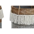 Miniatyrbild 4 av 4: Korg - set DKD Home Decor 49 x 49 x 57 cm Bambu Boho