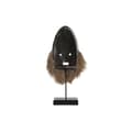 Miniatyrbild 4 av 4: Prydnadsfigur DKD Home Decor Naturell Vit Snäckor Mask (30 x 10 x 60 cm)