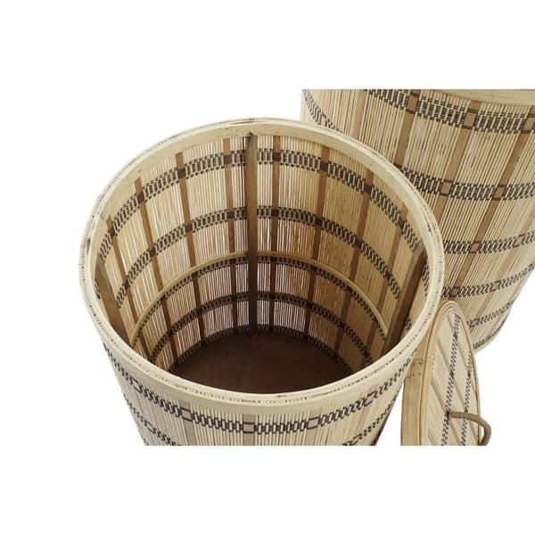 Korg - set DKD Home Decor 40 x 40 x 63 cm Bambu