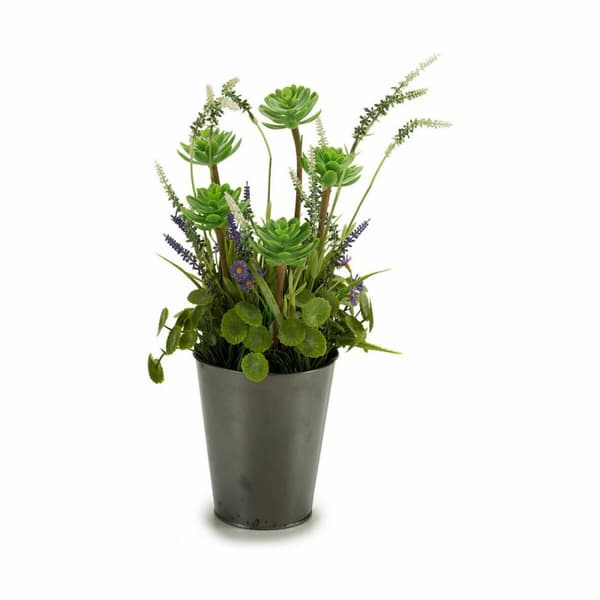 Dekorativ växt Ibergarden XD16-819 Kork Plast Blomsteräng 20 x 41 x 20 cm (6 antal)