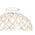 Miniatyrbild 3 av 3: Dekorationsboll Vit Transparent 21 x 23 cm (4 antal)
