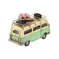 Miniatyrbild 3 av 3: Prydnadsfigur Home ESPRIT Skåpbil Grön Rosa Vintage 17 x 8 x 11 cm (2 antal)