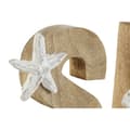 Miniatyrbild 2 av 4: Prydnadsfigur Home ESPRIT Sea Vit Naturell Medelhavs 47 x 8 x 24,5 cm