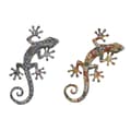 Miniatyrbild 3 av 3: Väggdekoration Home ESPRIT Multicolour Ödla Medelhavs 13 x 5 x 29 cm (2 antal)