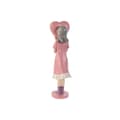 Miniatyrbild 3 av 3: Prydnadsfigur Home ESPRIT Rosa Malva-färg chica 10 x 8,5 x 31 cm