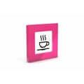 Miniatyrbild 4 av 6: Magnet Novus MEGA Magnet SQUARE XL Rosa Fyrkantig 7,5 x 7,5 cm