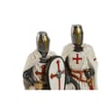 Miniatyrbild 2 av 3: Prydnadsfigur Home ESPRIT Vit Röd Harts 9 x 8 x 21 cm (2 antal)