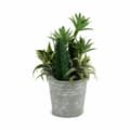 Miniatyrbild 3 av 4: Dekorativ växt Ibergarden XD18-1182A-B Plast Cement 15 x 24 x 15 cm (12 antal)