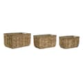 Miniatyrbild 1 av 4: Korg - set Home ESPRIT Naturell Sjögräs Naturliga fibrer Boho (3 Delar)