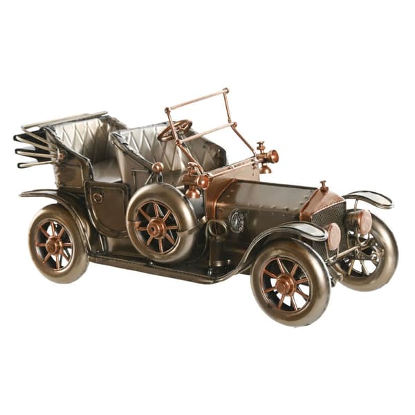 Prydnadsfigur Home ESPRIT Gyllene Silvrig Vintage 35 x 14 x 18 cm