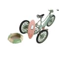 Miniatyrbild 3 av 4: Prydnadsfigur Home ESPRIT Blå Vit Grön Rosa Vintage 26,5 x 12 x 14 cm (3 antal)