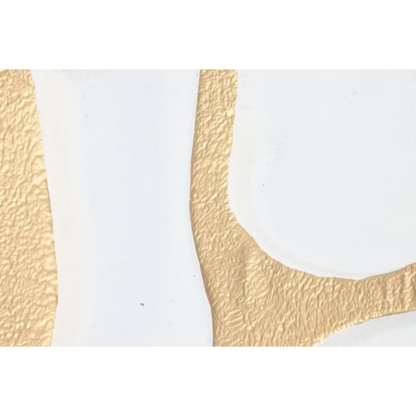 Väggdekoration Home ESPRIT Vit Gyllene Modern 48 x 2,5 x 80,5 cm (2 antal)