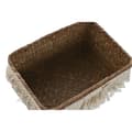 Miniatyrbild 3 av 4: Korg - set Home ESPRIT Vit Naturell Naturliga fibrer Boho Utsliten (3 Delar)