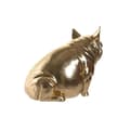 Miniatyrbild 3 av 3: Prydnadsfigur DKD Home Decor Koppar Gyllene Gris 18,5 x 10,5 x 14 cm (2 antal)