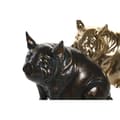 Miniatyrbild 2 av 3: Prydnadsfigur DKD Home Decor Koppar Gyllene Gris 18,5 x 10,5 x 14 cm (2 antal)