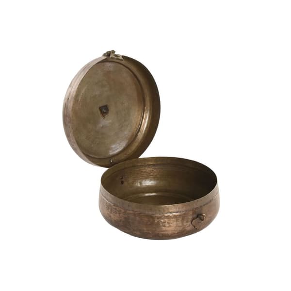Smykkeskrin Home ESPRIT Kobber 25 x 25 x 10 cm
