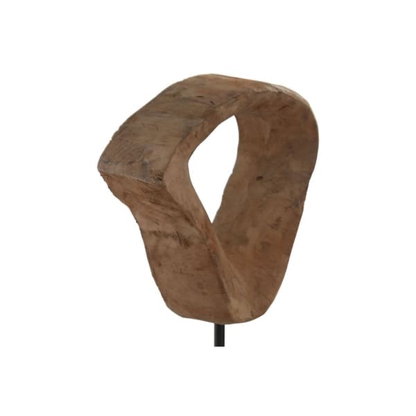Prydnadsfigur Home ESPRIT Brun Svart Modern 22 X 9 X 44 CM