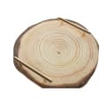 Miniatyrbillede 2 af 3: Borddekoration Home ESPRIT Brun Gylden 30 x 30 x 4 cm (2 enheder)