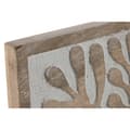 Miniatyrbillede 2 af 4: Vægdekoration Home ESPRIT Hvid Natur Floral 60 x 2,5 x 60 cm (4 Dele)