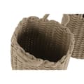 Miniatyrbild 3 av 4: Korg - set Home ESPRIT Vit Beige Snöre (2 Delar) (2 antal)