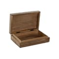 Pikkukuva 3 / 3: Korurasia Home ESPRIT Sininen Valkoinen Luonnollinen Mangopuu 25 x 17,5 x 8 cm (2 osaa)