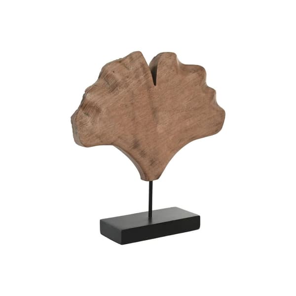 Dekorativ Figur Home ESPRIT Brun Svart Moderne 40 x 9 x 40 cm