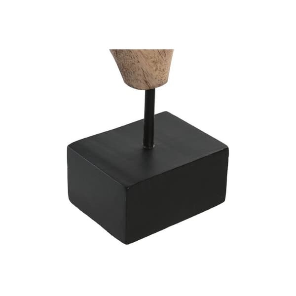 Prydnadsfigur Home ESPRIT Svart Ljusbrun Modern 26 X 8 X 56 CM