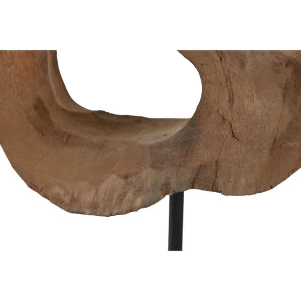 Prydnadsfigur Home ESPRIT Brun Svart Modern 20 x 9 x 34 cm