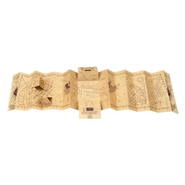 Replika av Marodörens karta - Harry Potter - 174,5 x 39,5 cm - Specialpapper - Dekorativt föremål - Blandat