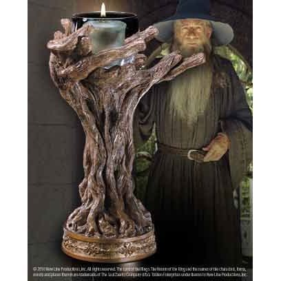 Ljusstake - Gandalf den grå - Resin - 22.85 cm - Dekorativa objekt - Inomhus