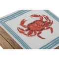 Pikkukuva 2 / 3: Korurasia Home ESPRIT Monivärinen Mangopuu 17,5 x 17,5 x 8 cm (2 osaa)