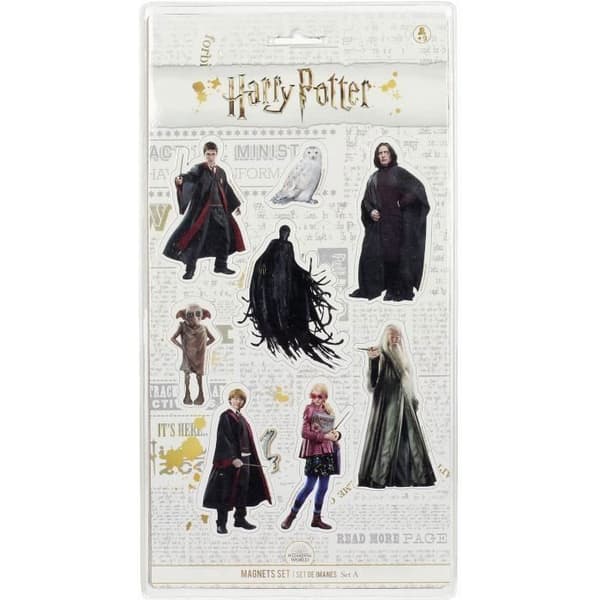 Magnetset - Harry Potter - 8 delar - 100% plast - Dekorativa föremål - Blandat