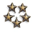 Miniatyrbillede 2 af 4: INF DIY Retro Klokker 43x45mm Stjerne Klokker Antik Bronze - 10 Pakke